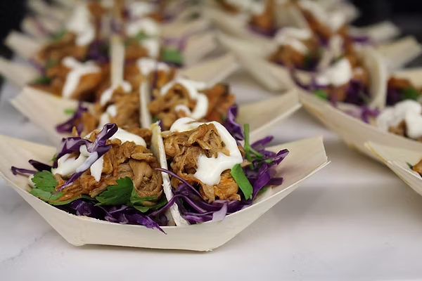 Walk and fork catering selection